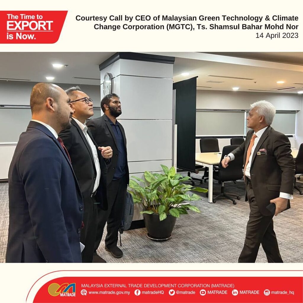 Ceo Matrade CEO of MGTC, Ts. Shamsul Bahar Mohd Nor paid a courtesy call on CEO of ...