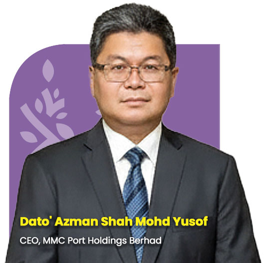 Dato' Azman Shah Mohd Yusof CEO, MMC Port Holdings Berhad