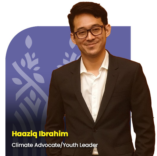 Haaziq Ibrahim, Climate Advocate/Youth Leader