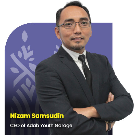 Nizam Samsudin, CEO of Adab Youth Garage