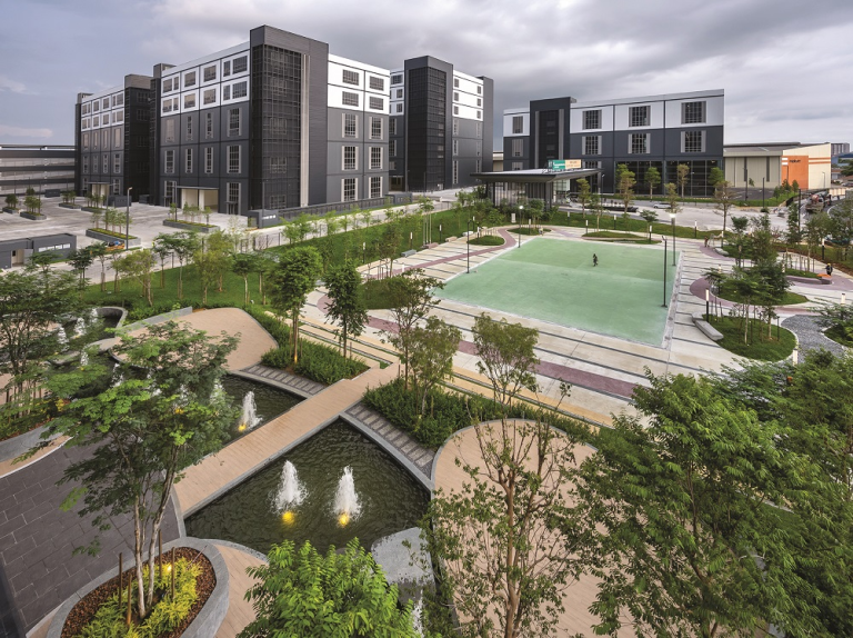 Hap Seng Business Park (HSBP) is a Gold-certified industrial development sitting on a 20-acre land, with a supporting commercial hub.