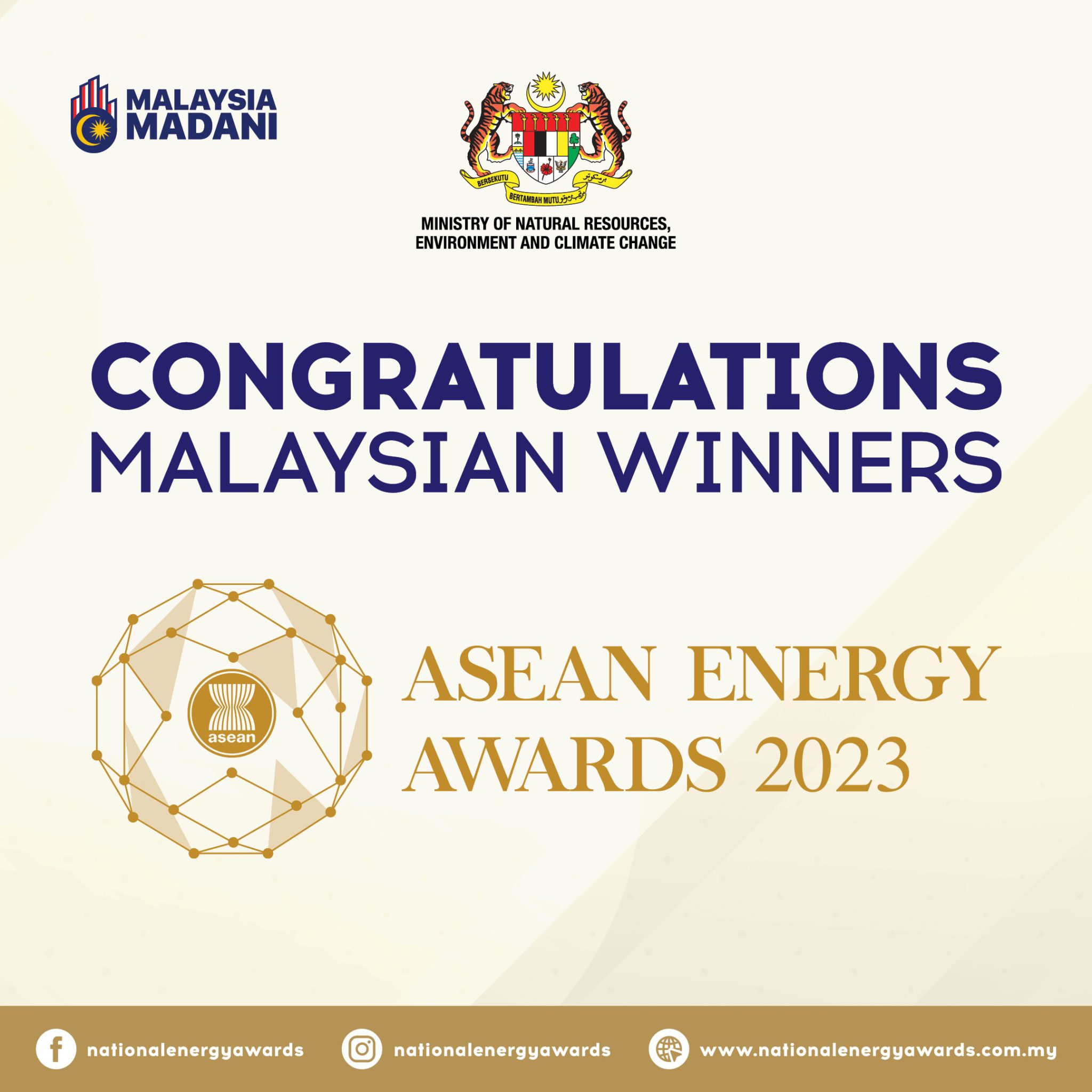 12 Malaysian Sustainable Energy Projects win the ASEAN Energy Awards